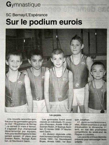 Articles de presse 2007